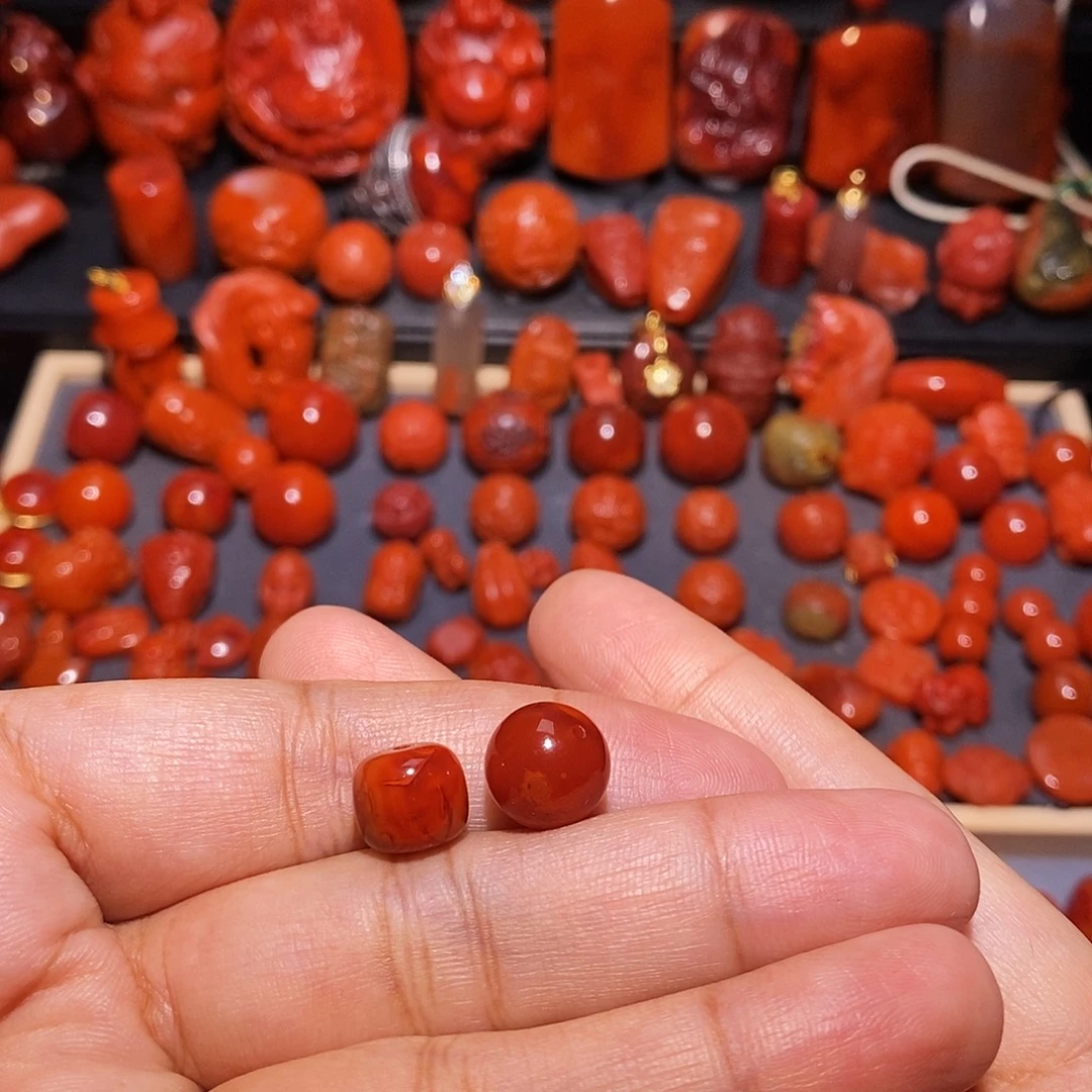 多***婧南红玛瑙未镶嵌9.4+10.4