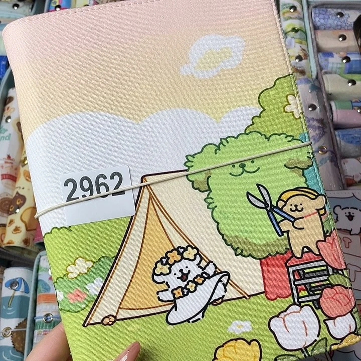 织绣A5活页不带纸2962