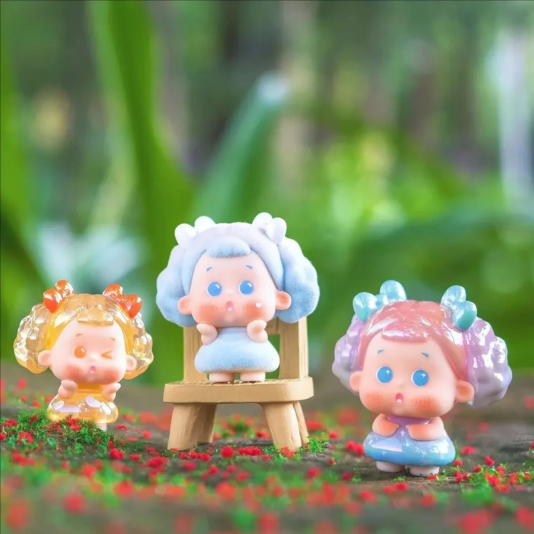 【拆盒】JOJOY蘑菇蘑菇系列萌粒盲盒潮玩摆件挂饰隐藏概率