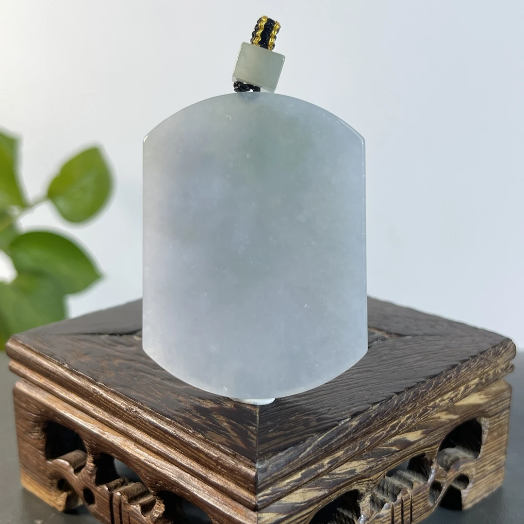 JSW02-36 天然翡翠缅甸A货 无事牌