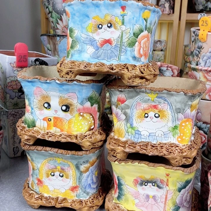 景德镇艺术手绘作品