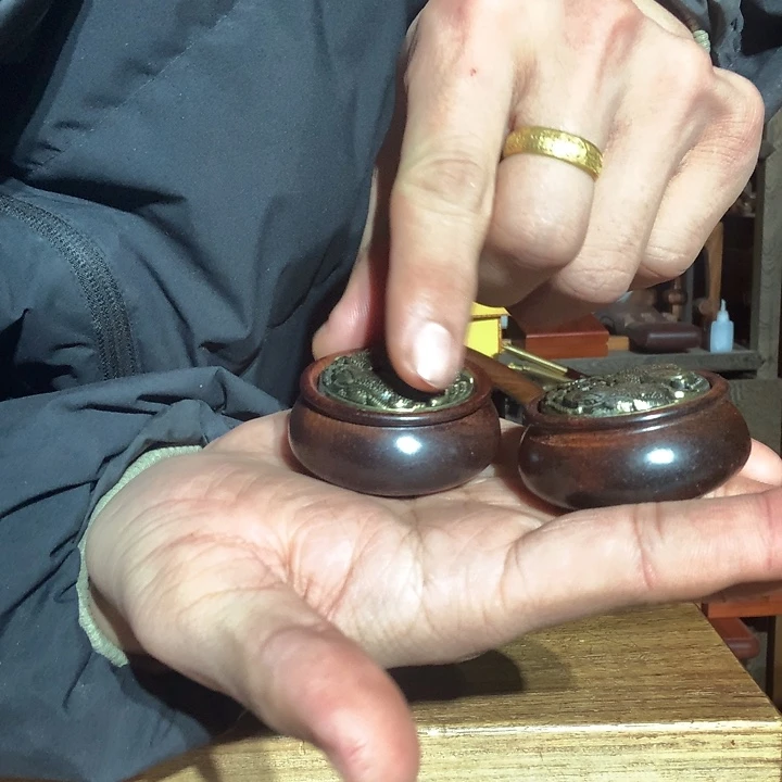 檀香紫檀（小叶紫檀）聚宝盆