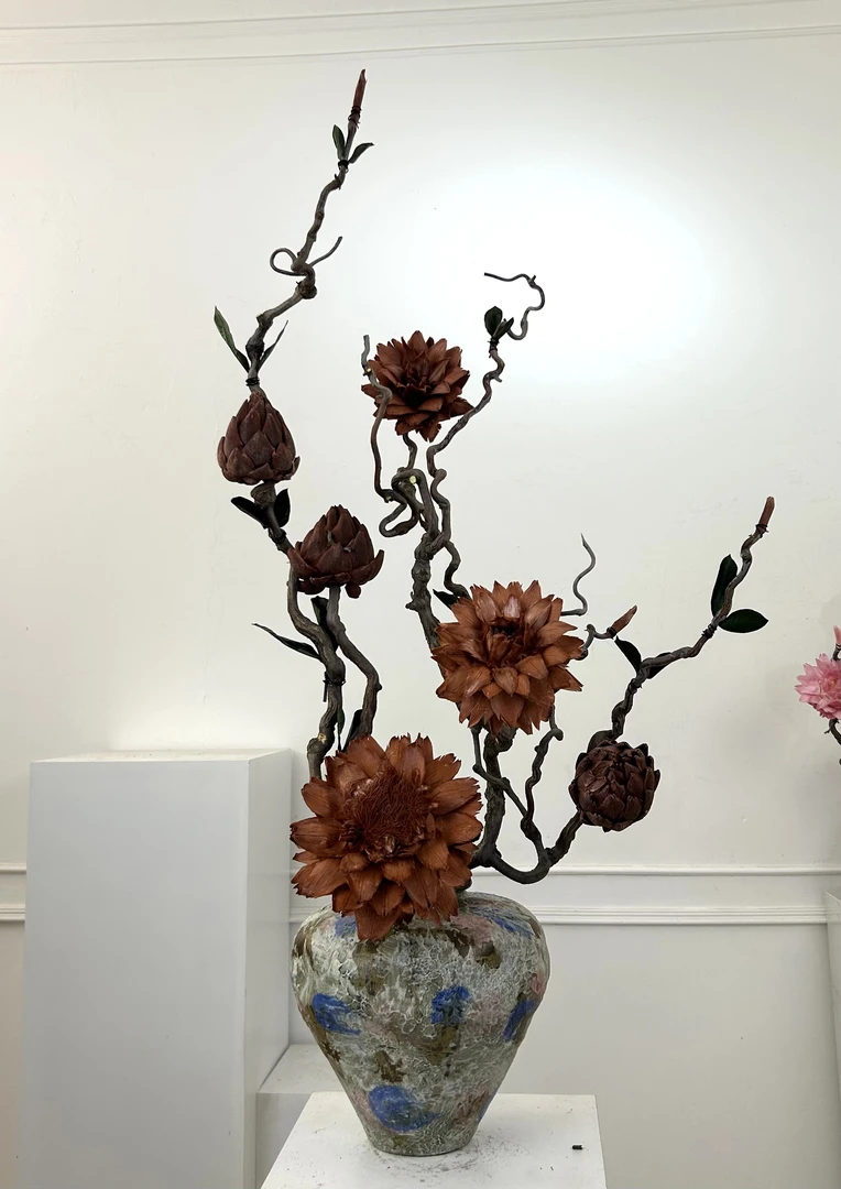 永生洋蓟，永生花一整套