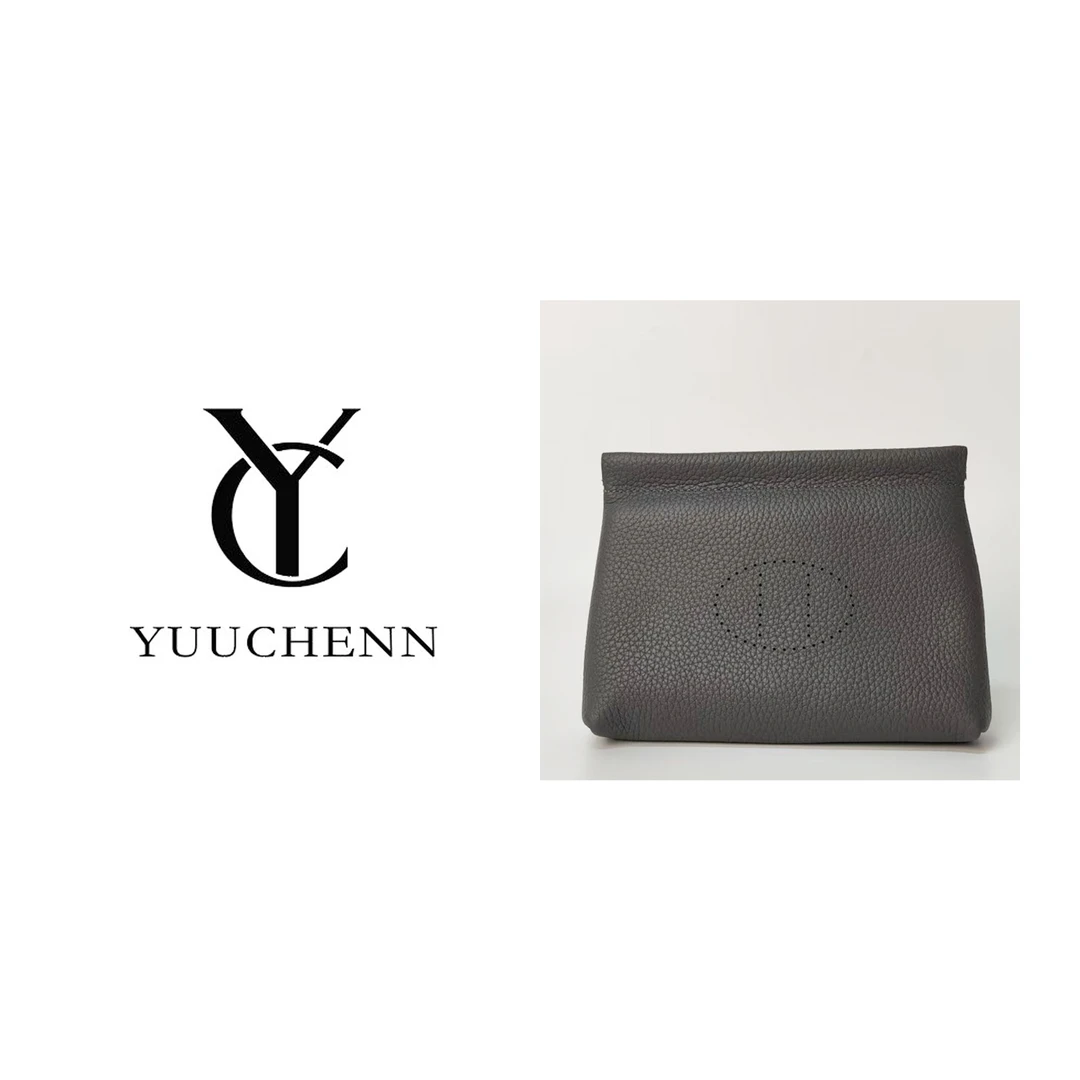 YUUCHENN/20cm原创设计高定真皮包 HH5649