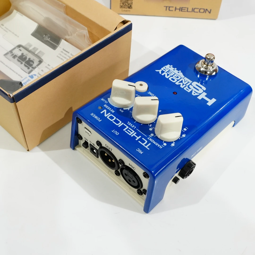 现货 TC HELICON HARMONY SINGER 2人声混响和声单块效果器乐器