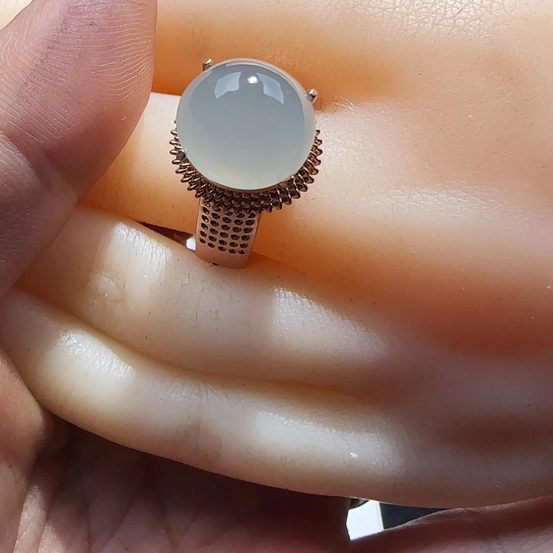 翡翠未镶嵌戒指天然缅甸19