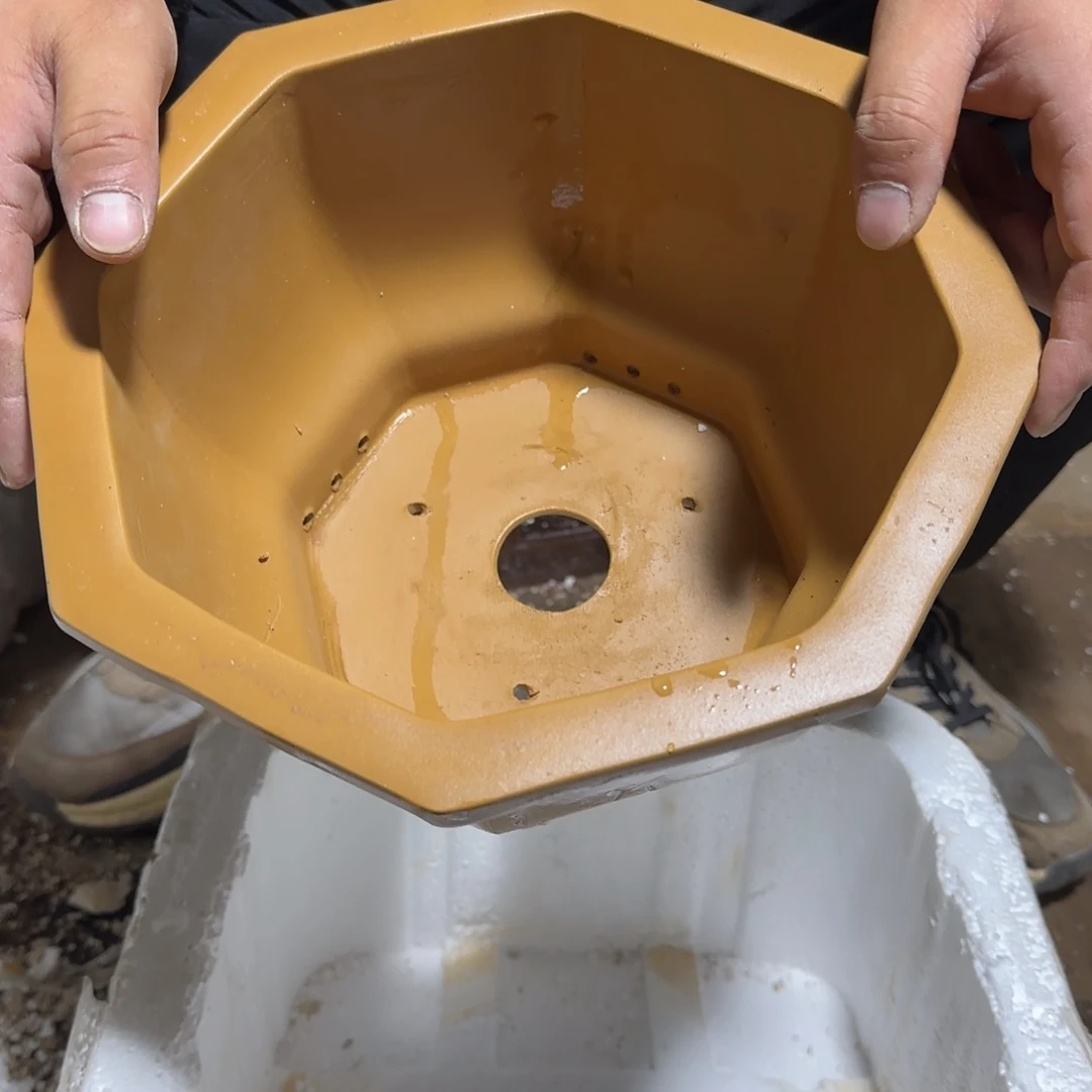 紫砂花盆口径27 24高度16