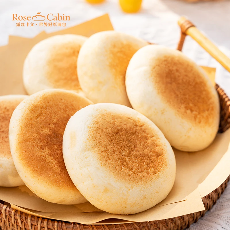 Rose&Cabin/露丝·卡文 黄油豆乳夹心350g/包 早餐面包软糯细腻