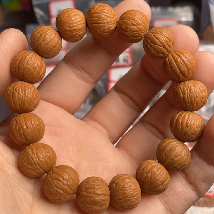 文玩核桃把件14同尺凤羽