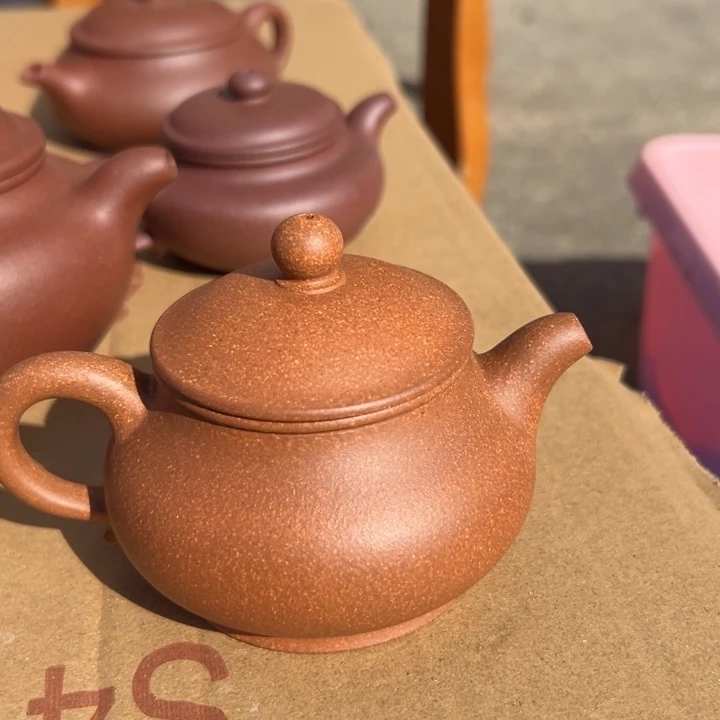 紫砂茶壶降坡潘壶150cc