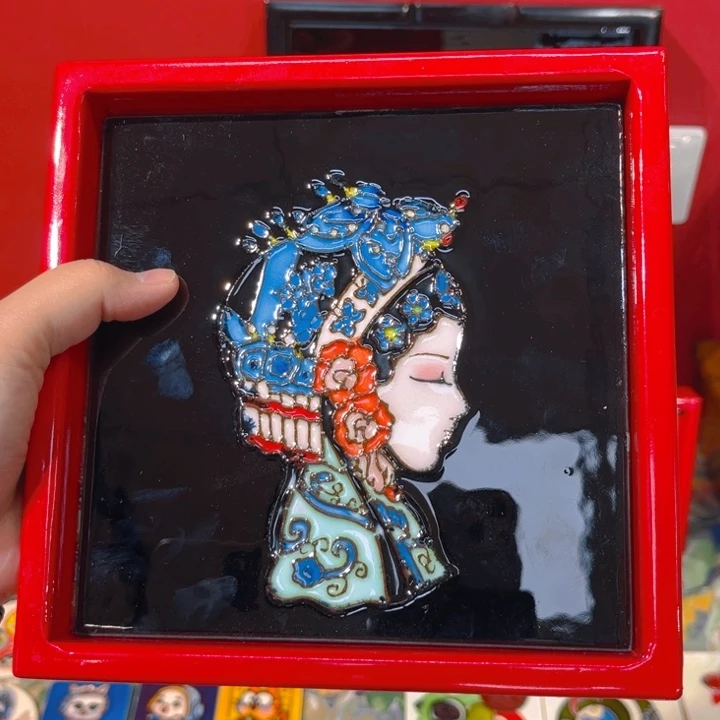 瓷片瓷板画艺术作品