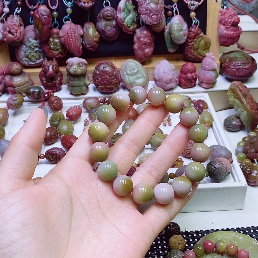 玛瑙/玉髓盐源玛瑙手串未镶嵌