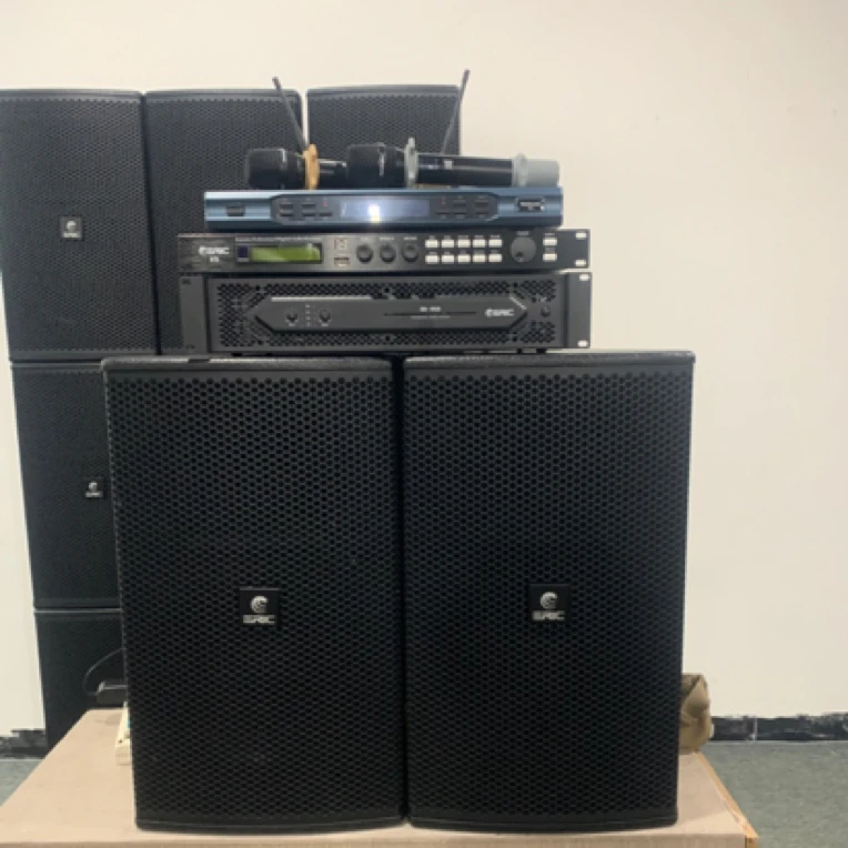 9新  （不包邮）美国镭克12寸专业音响四件套