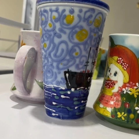 炉景德镇釉下手绘陶瓷