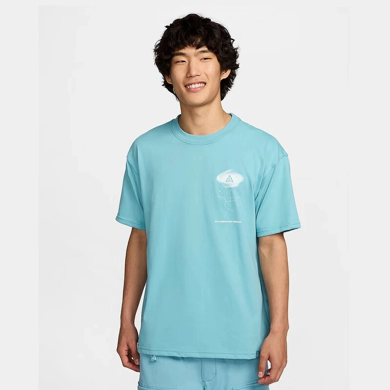 NIKE/男子运动舒适透气短袖针织衫FZ5276-464