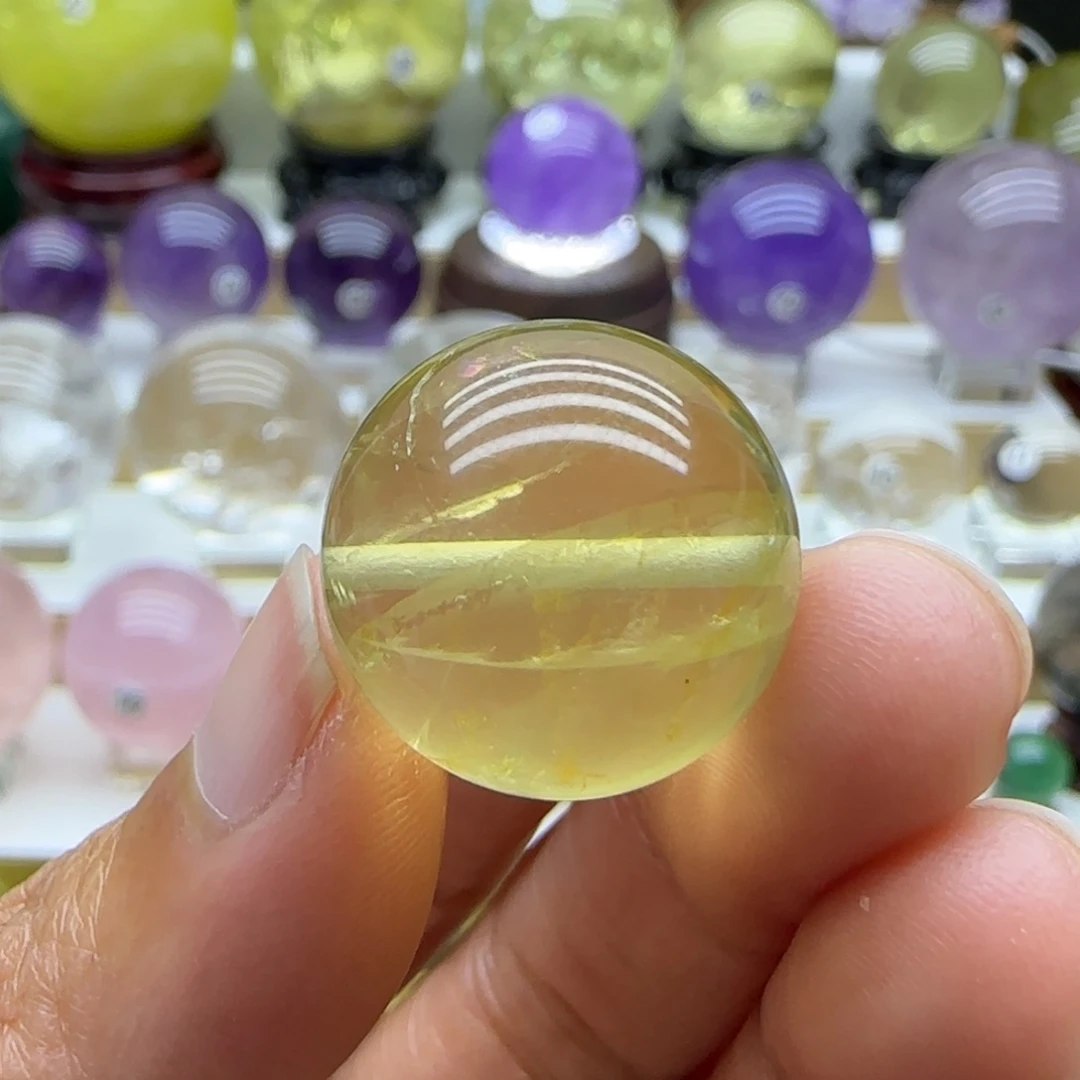 水晶珠宝半成品未镶嵌19.6mm