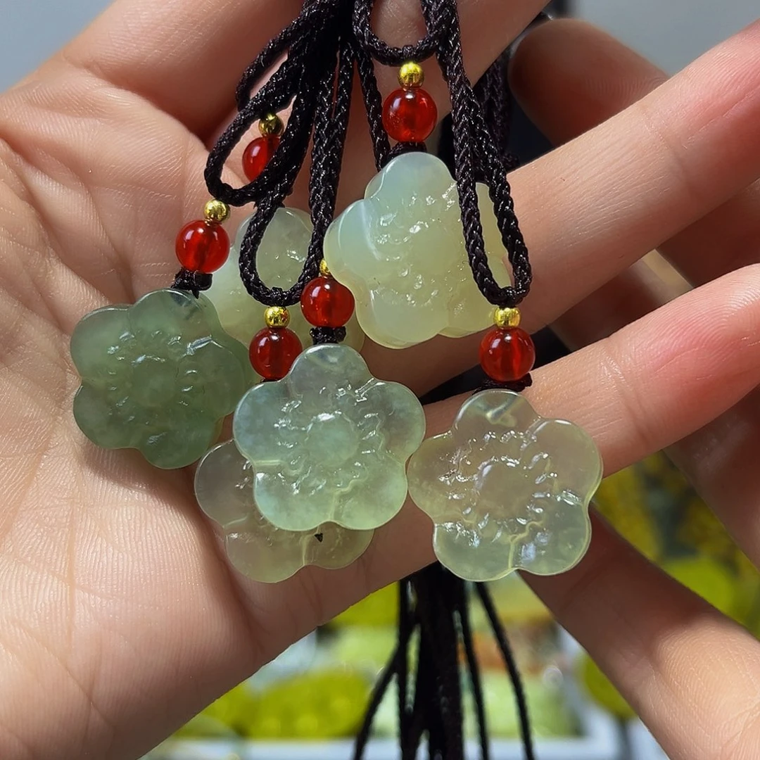 蛇纹石玉未镶嵌颈饰多样性发一单