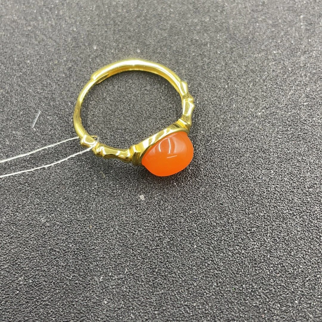 BY0202FLSF标987 南红戒指