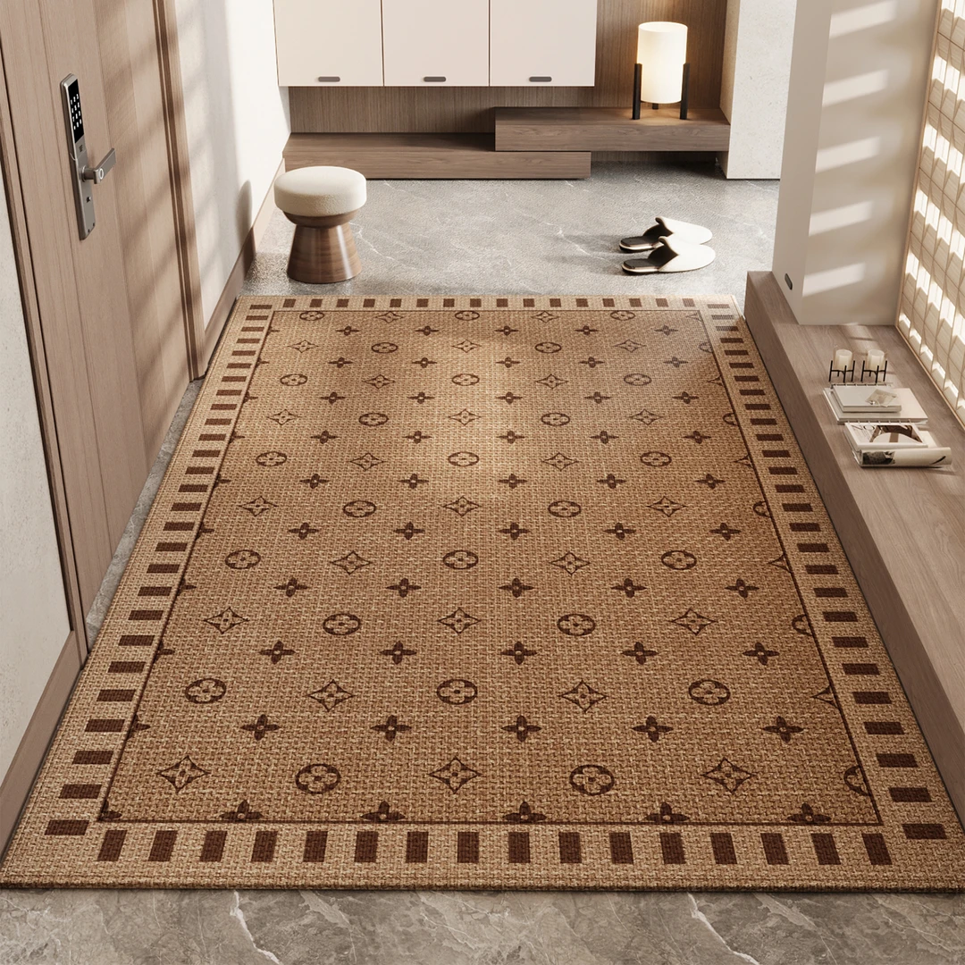 轻奢高级感入户门地垫玄关大门口进门脚垫子防滑除尘耐脏耐磨地毯