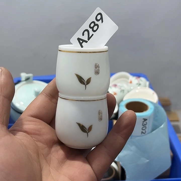 九***鱼茶具默认微瑕瓷器、茶具、壶、摆件，介意勿拍