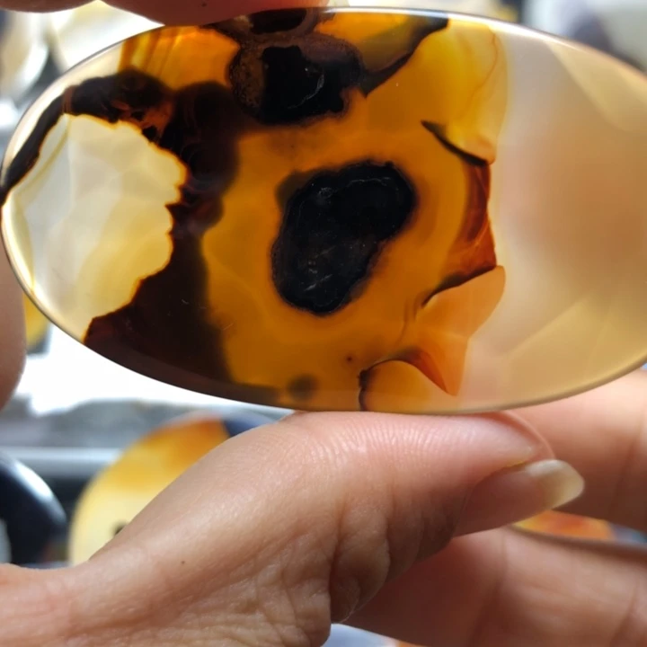 合金玛瑙/玉髓珠宝奇石48有瑕