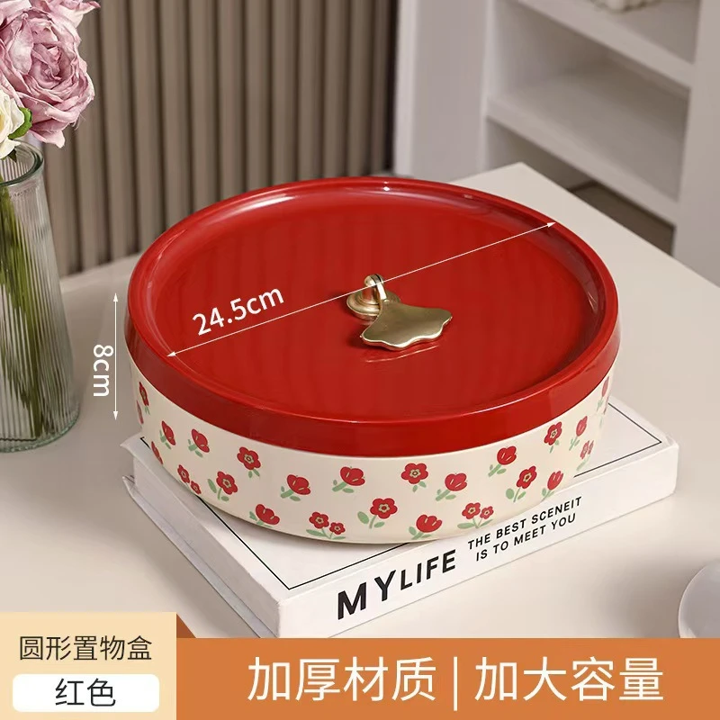 密胺新款干果盒 礼盒糖果盒 分格节日新年客厅坚果带盖果盘无