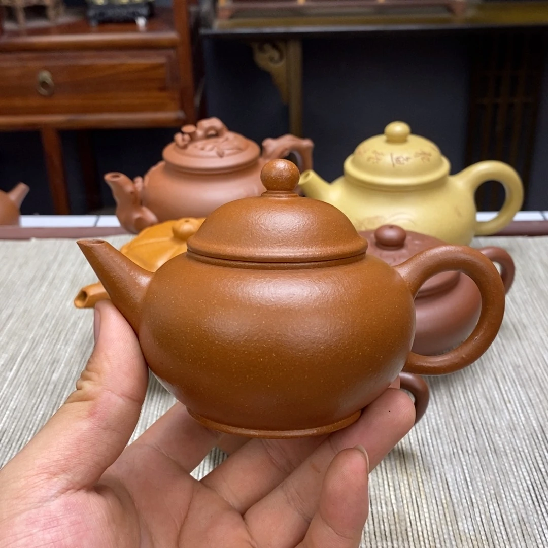 紫泥茶壶小微容量200