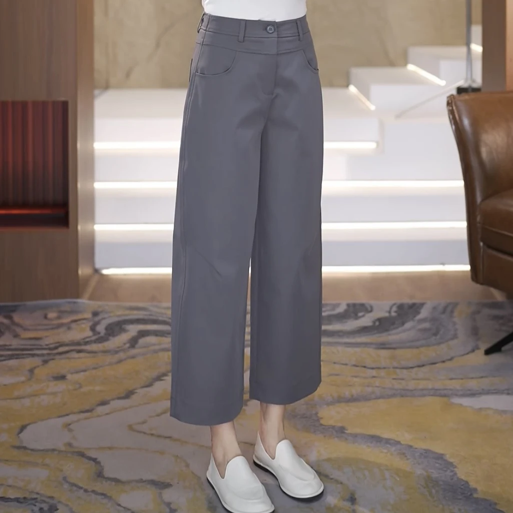 【渲渲推荐】FG-25229夏季气质显瘦胯口分割线休闲气球裤