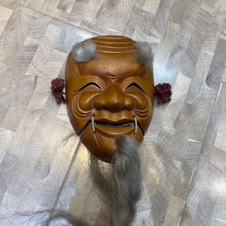 面具茶道具摆件摆件