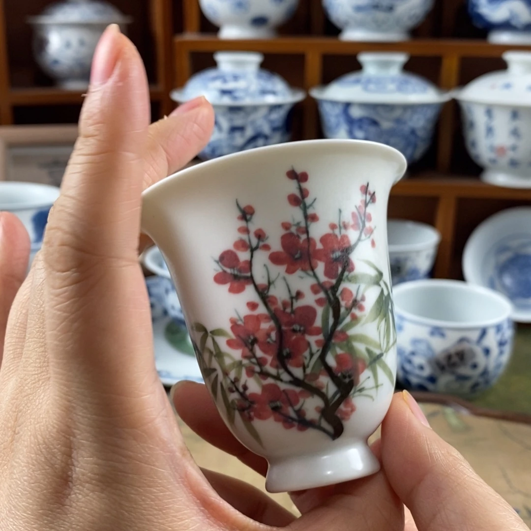 瓷片景德镇陶瓷手绘茶器136