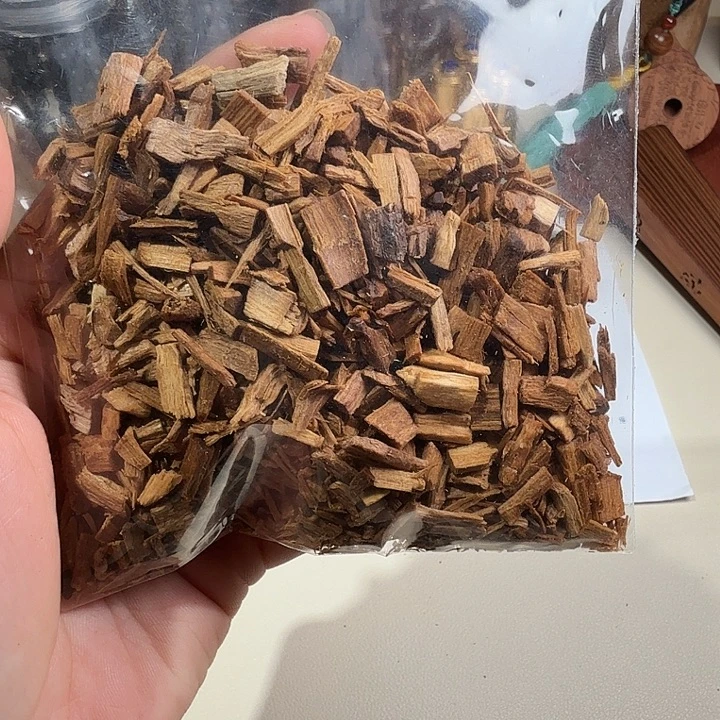 檀香木印度老山檀香米粒料50克