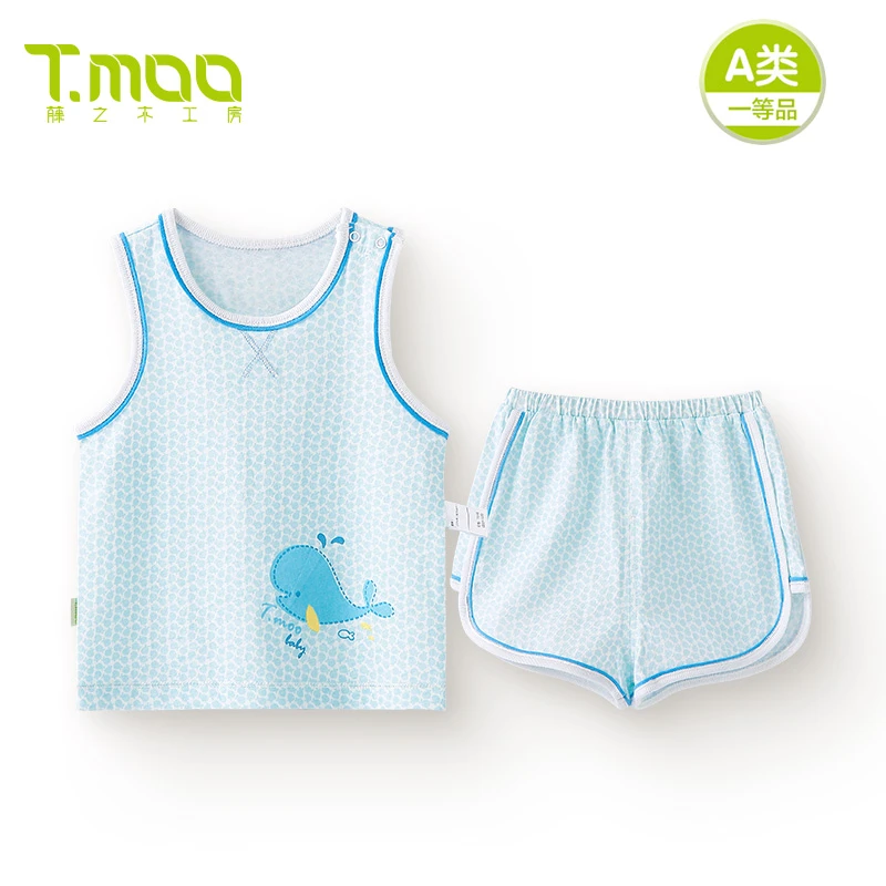 【900-911】【纯棉】婴儿连体衣夏薄款夏新生儿宝宝空调服爬服