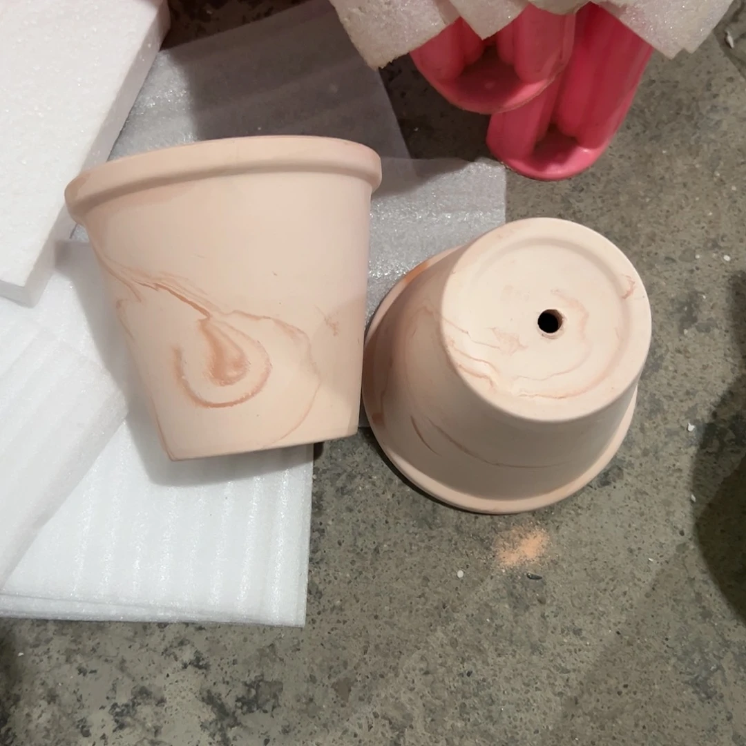 【闪购商品】红陶玛奇朵新斗盆13口11高2个