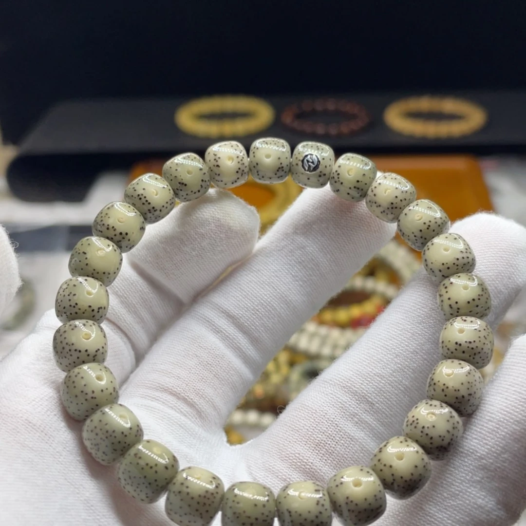 【闪购商品】手串星月菩提银标款98糯冰月朗星稀