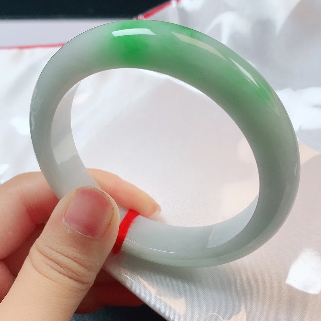 翡翠未镶嵌手镯1461