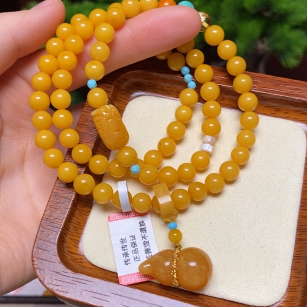 【闪购商品】手链蜜蜡未镶嵌手串
