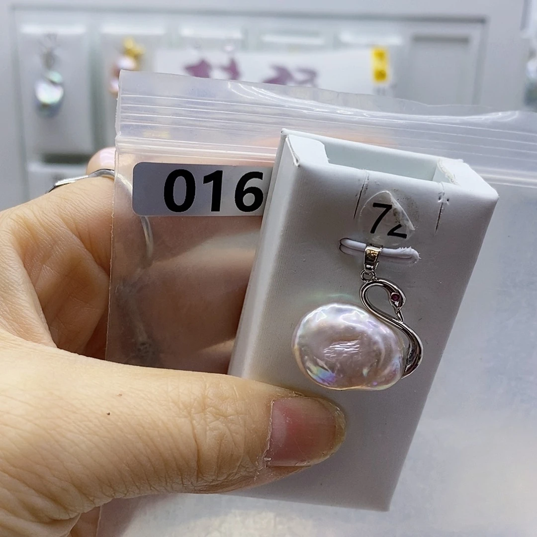 颈饰合金淡水珍珠