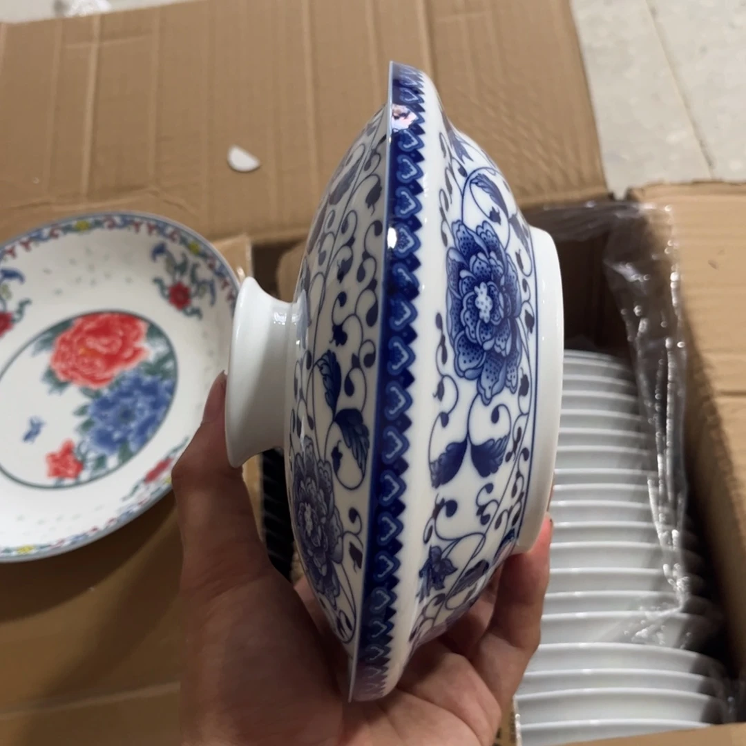 碗景德镇高温细白瓷餐具