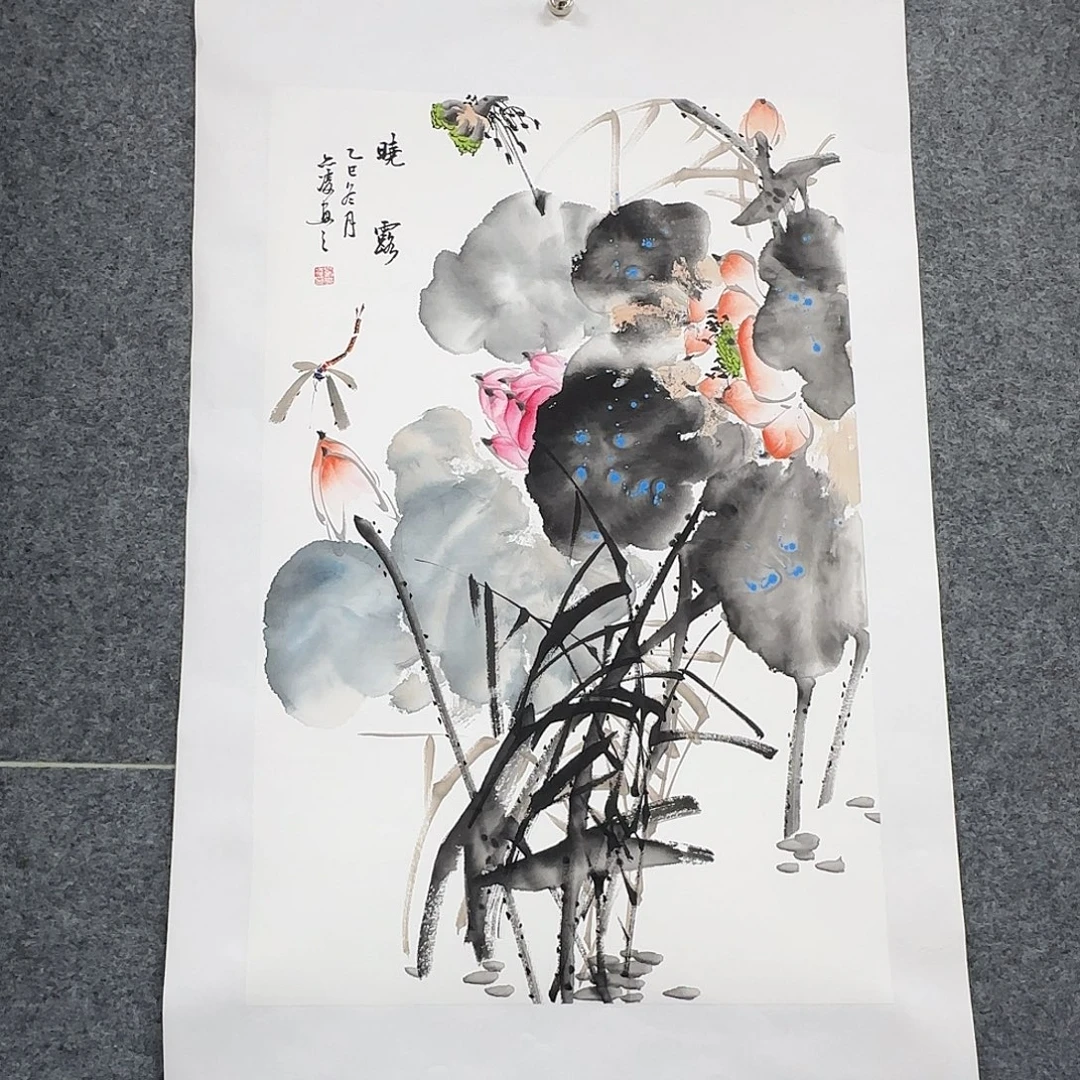 国画68*45纯手绘刘亦凌