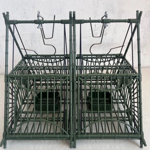 两个新款三角踏笼 新升级进口聚碳材质踏笼