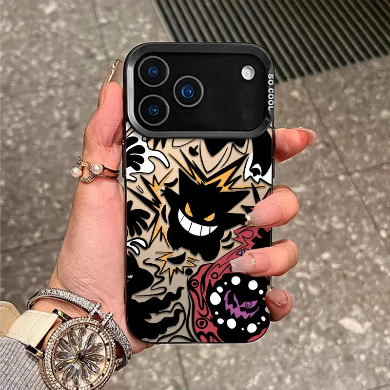 恶魔耿鬼适用苹果17手机壳iphone17pro新款16磨砂15彩银14防摔13