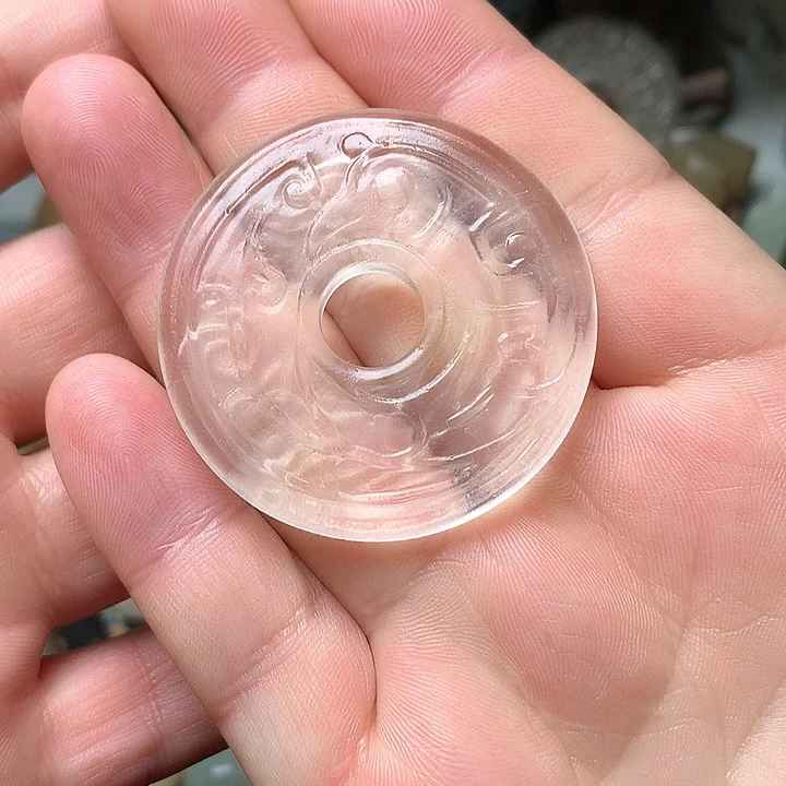 未镶嵌和田玉挂件戽*