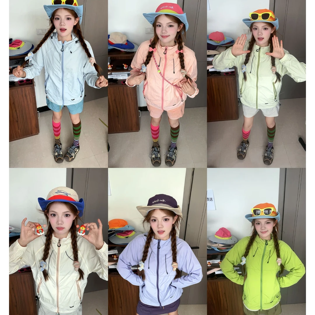 【冰皮凉感】“升级4.0黑胶帽檐小冰皮防晒”UPF50+透气速干薄防晒衣