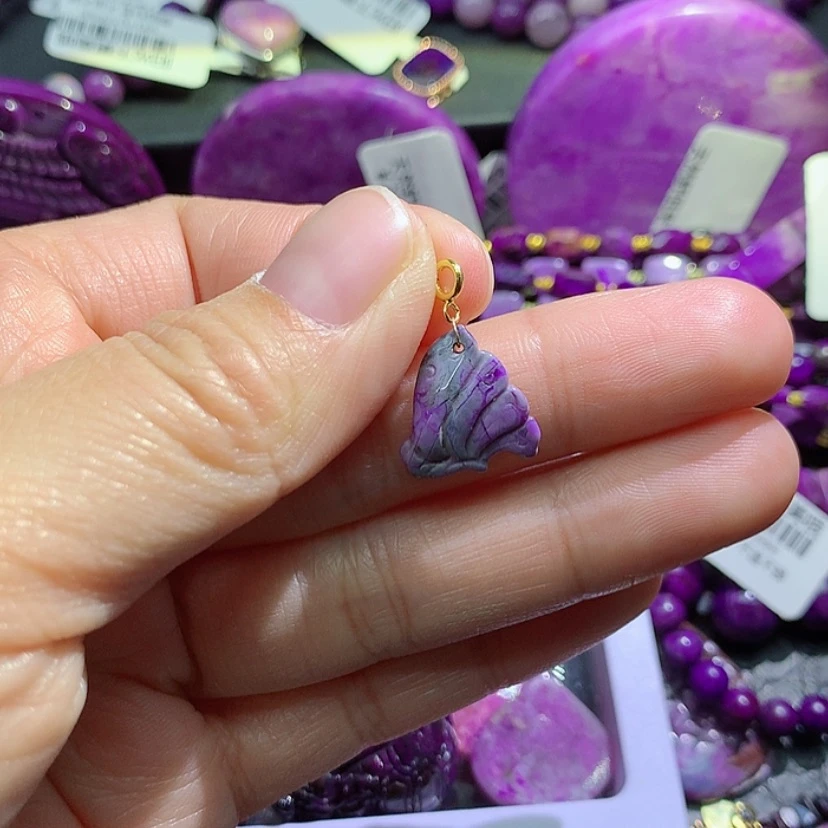 【闪购商品】苏纪石（舒俱来）18K金镶嵌吊坠