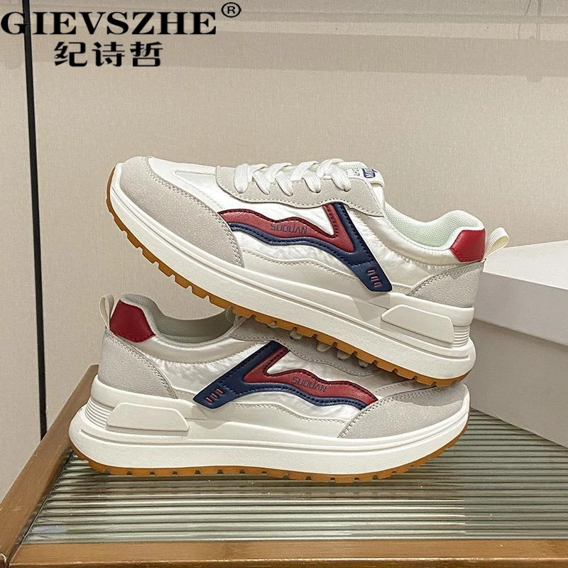纪诗哲小白鞋女夏季新款韩版ins时尚休闲厚底运动百搭板鞋女款