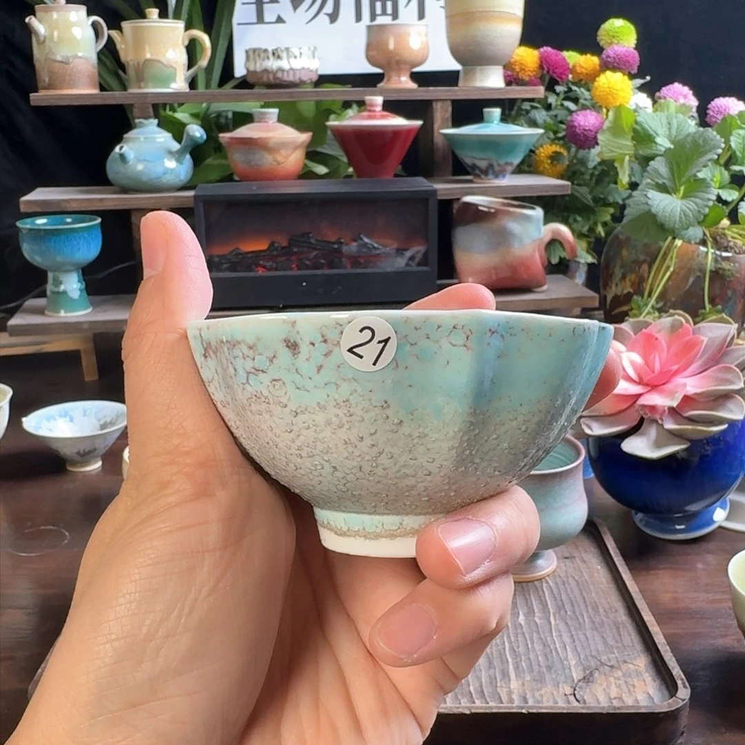 手工陶瓷主人杯微瑕