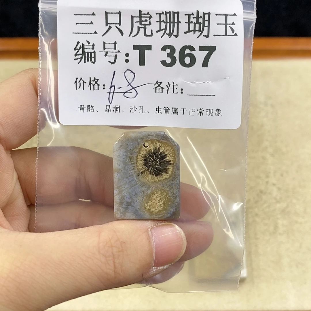 硅化珊瑚（珊瑚玉）1未镶嵌九*月