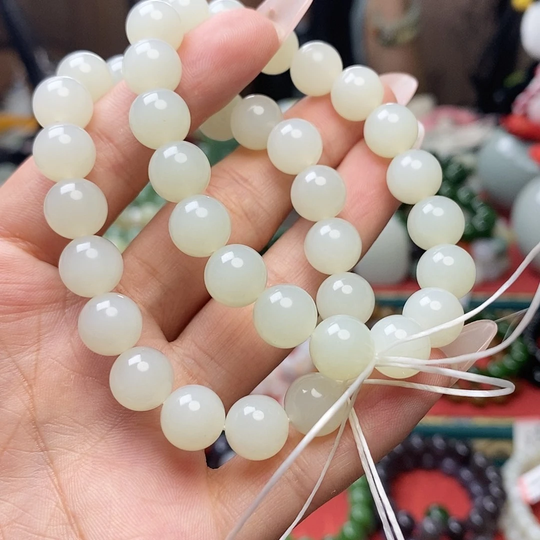 手串未镶嵌和田玉拍一发一，多样性发货