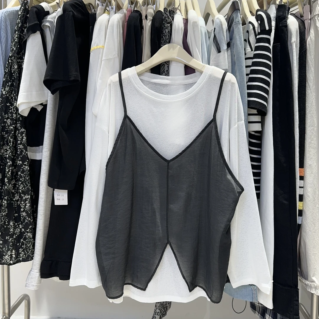 （十八家）3531真两件夏季百搭上衣