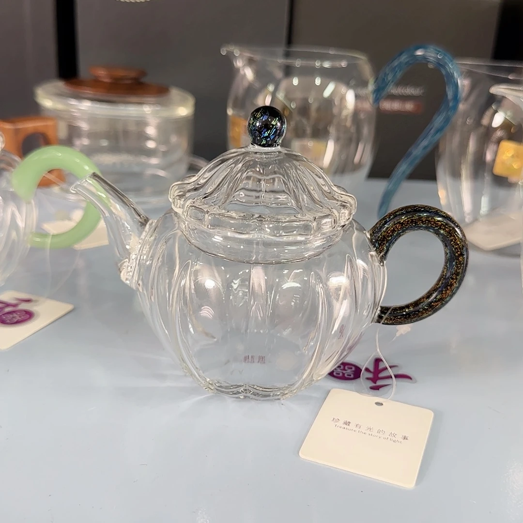 燕****禾器紫金标彩色把手壶